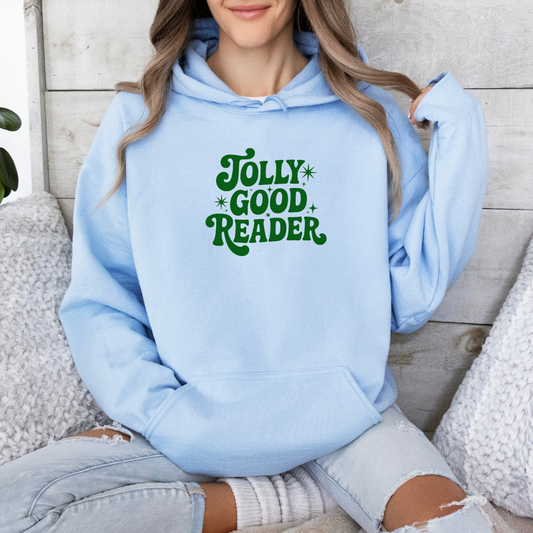 Jolly Good Reader Hoodie