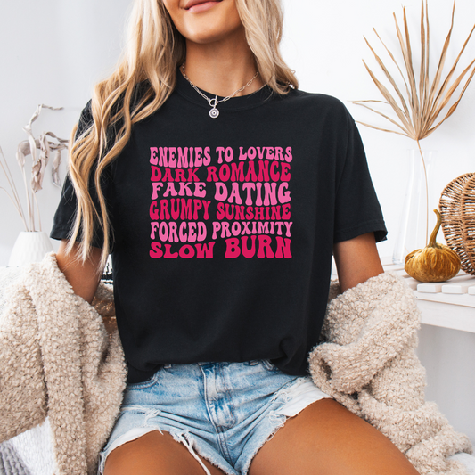 Book Tropes Tee