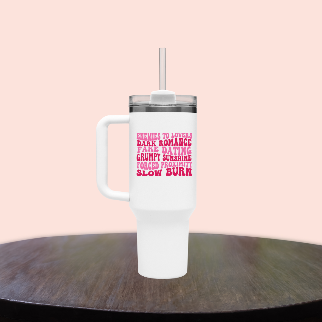 Book Tropes Travel Mug