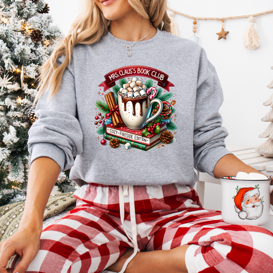 Mrs. Claus's Book Club Sweatshirt