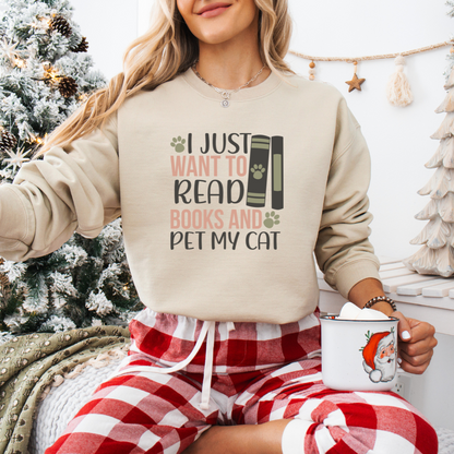 I Just Want to Read Sweatshirt