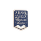 A Reader Lives A Thousand Lives Pin