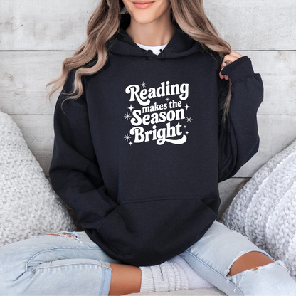 Reading Makes the Season Bright Hoodie