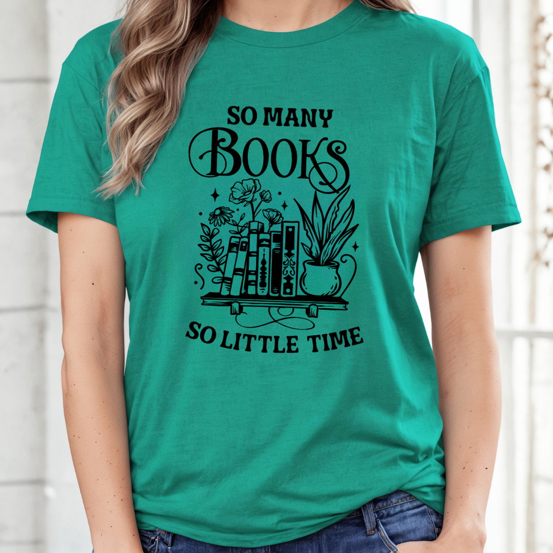 So Many Books Tee